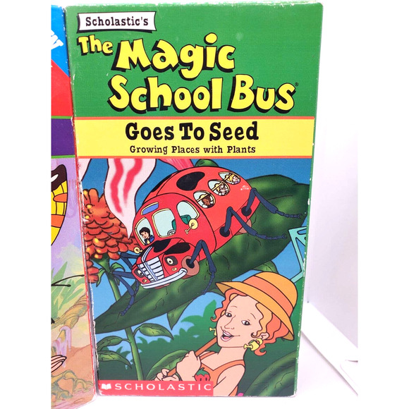 The Magic School Bus Butterflies And Goes To Seed: Two VHS From 1998 and 1999) - Picture 2 of 10